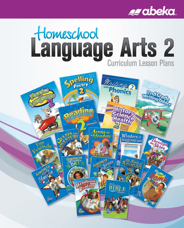 Abeka Language Arts 2 Curriculum Lesson Plans