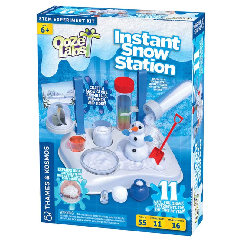 Ooze Labs Instant Snow Station | Thames & Kosmos