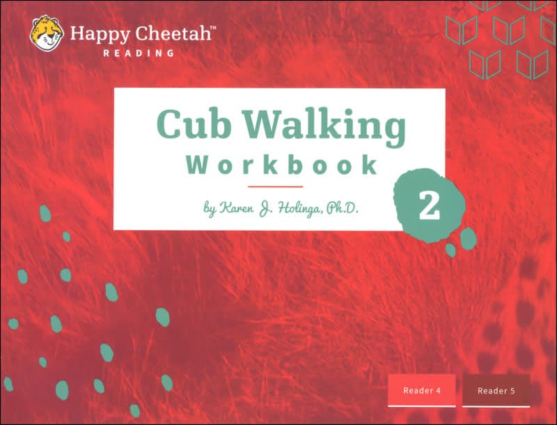 Happy Cheetah: Cub Walking Workbook 2