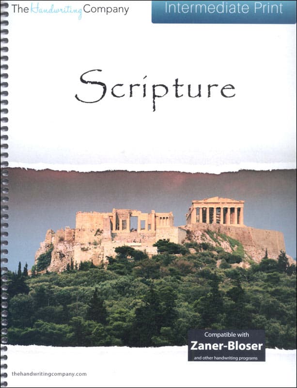 Scripture Character Writing Worksheets