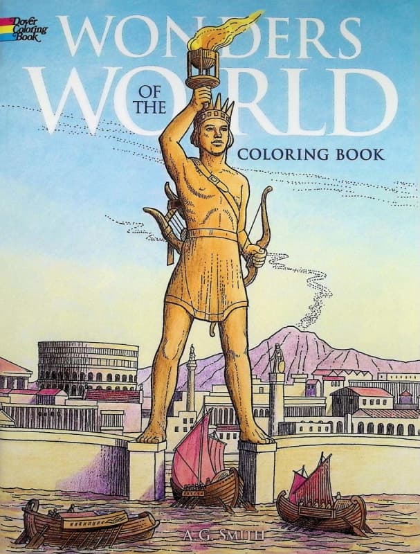 Wonders of the World Coloring Book