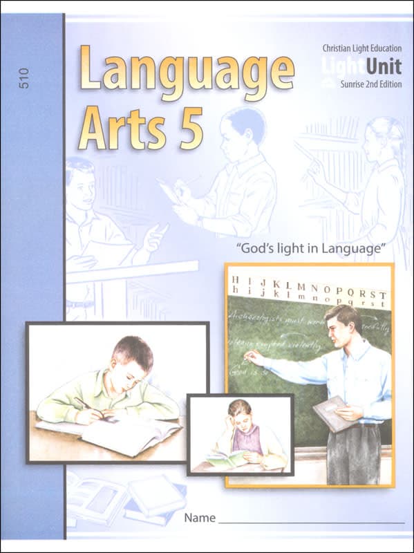 Christian Light Language Arts LightUnit 510
