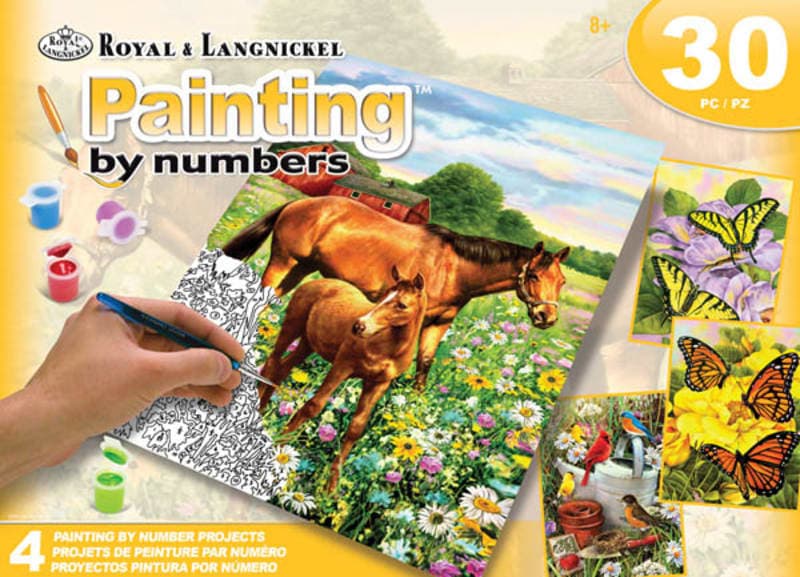Painting By Number (Art Activity Set) Country