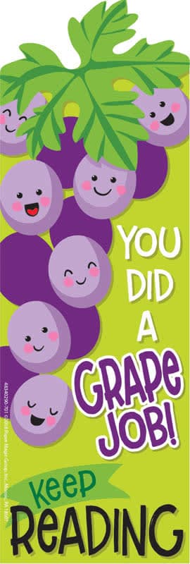 Grape Scented Bookmark