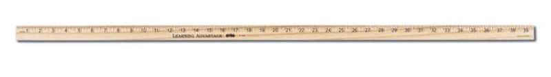 Meter Stick - Hardwood, 5 mm Thick with Plain Ends