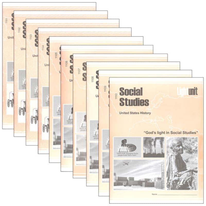 Christian Light Social Studies 1101-1110