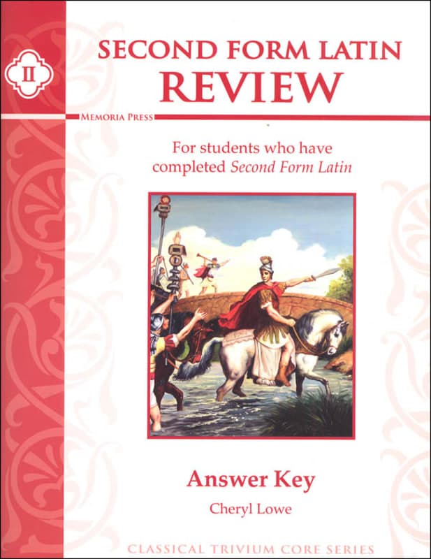 Memoria Press Second Form Latin Review Answer Key