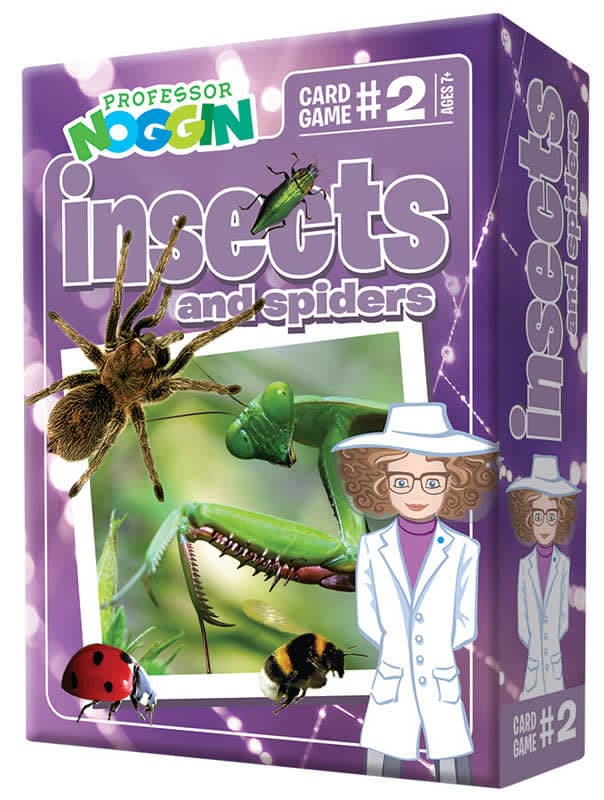 Professor Noggin Insects and Spiders Card Game