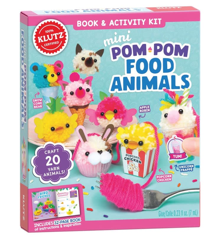 Klutz Mini Pom-Pom Food Animals