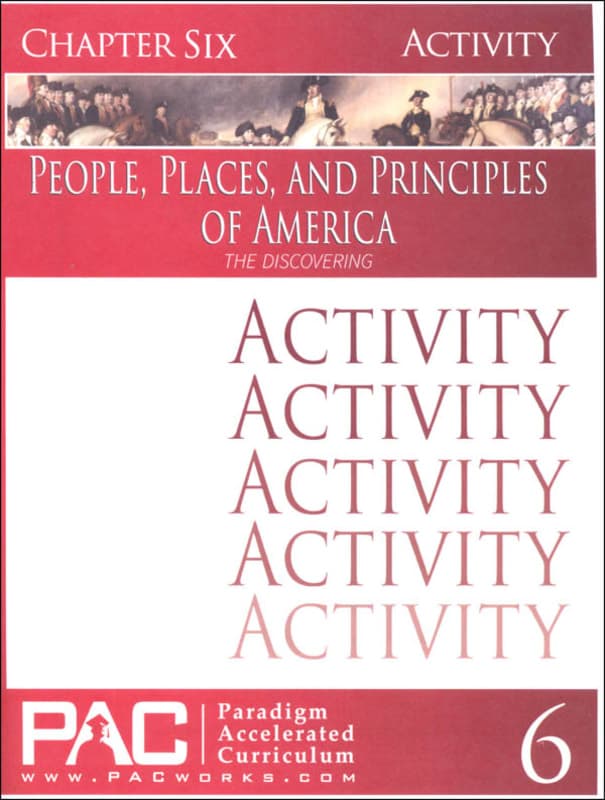 People, Places, and Principles of America Chapter