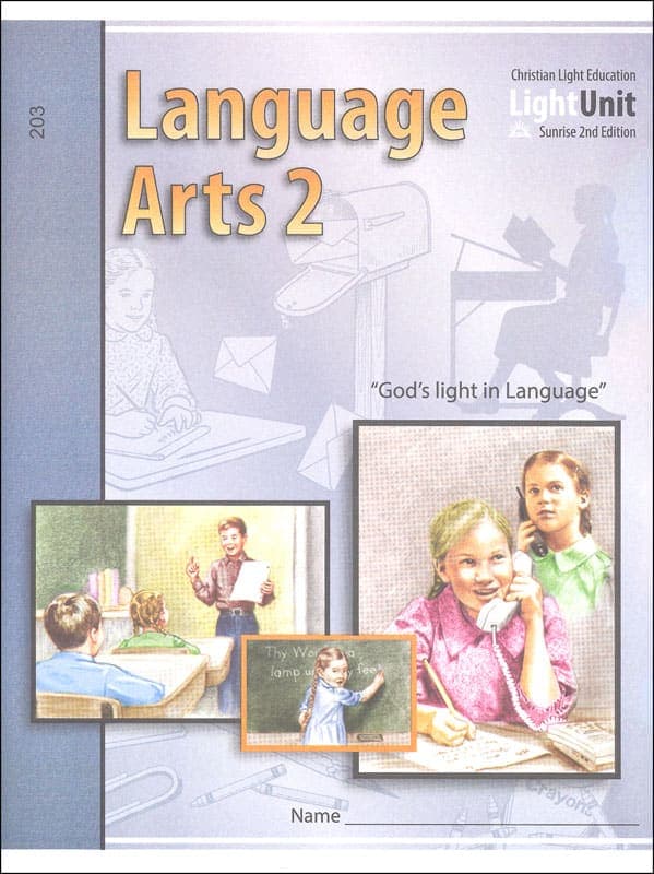 Christian Light Language Arts LightUnit 203