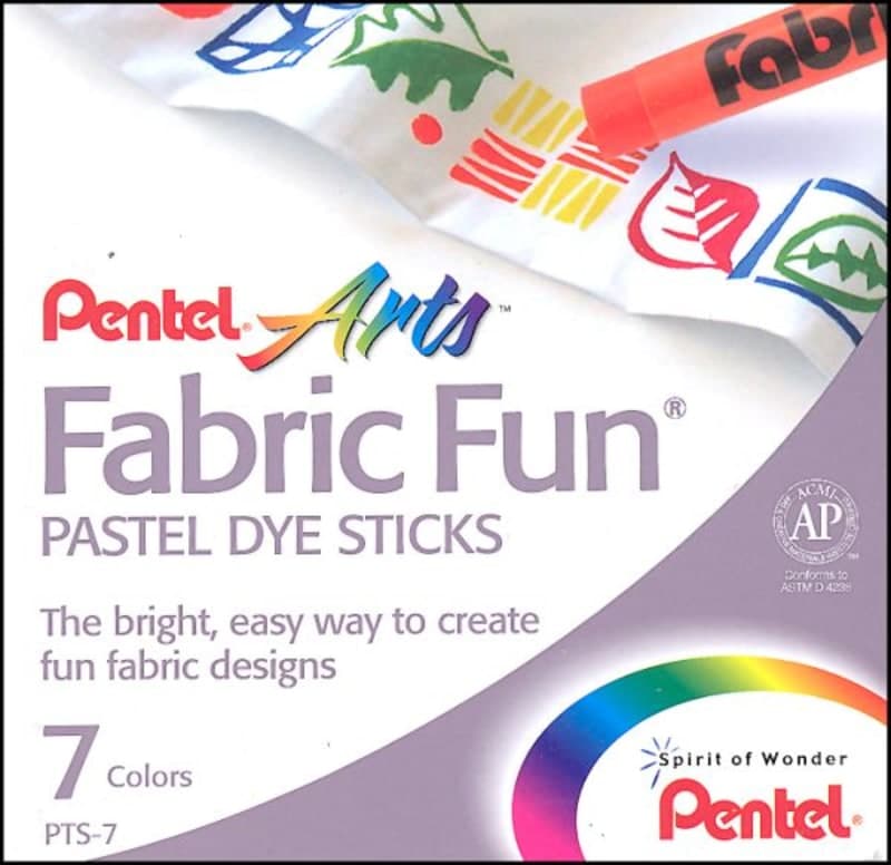 Pentel Fabric Fun Pastel Dye Sticks - 7