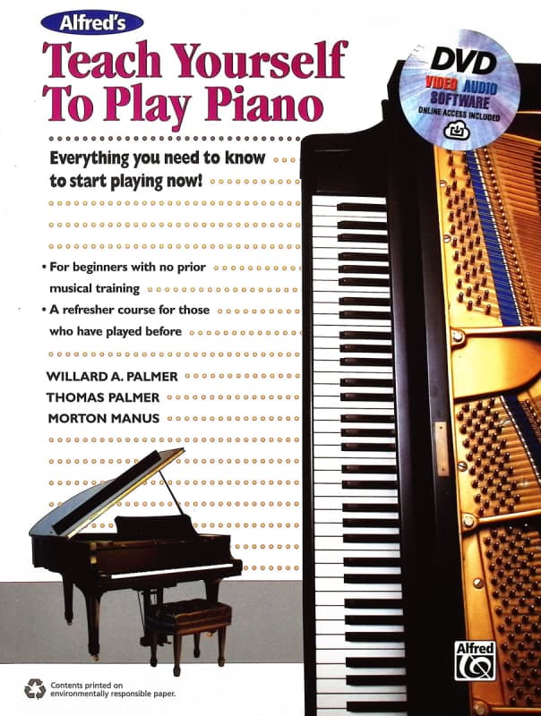 Teach Yourself to Play Piano Book, DVD & Online