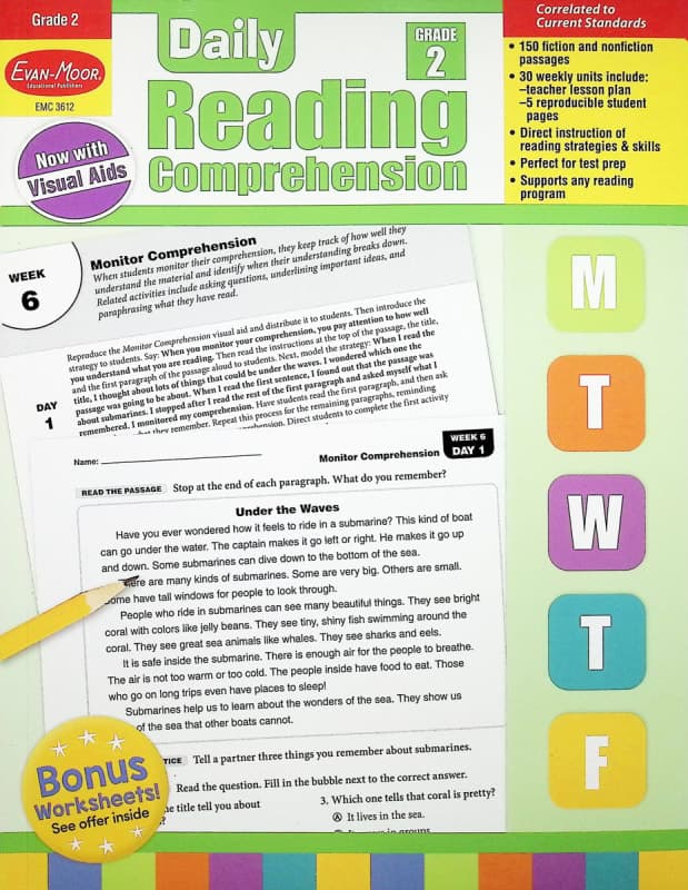 Daily Reading Comprehension Grade 2