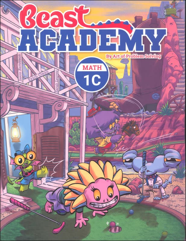 Beast Academy 1C Math Guide and Practice