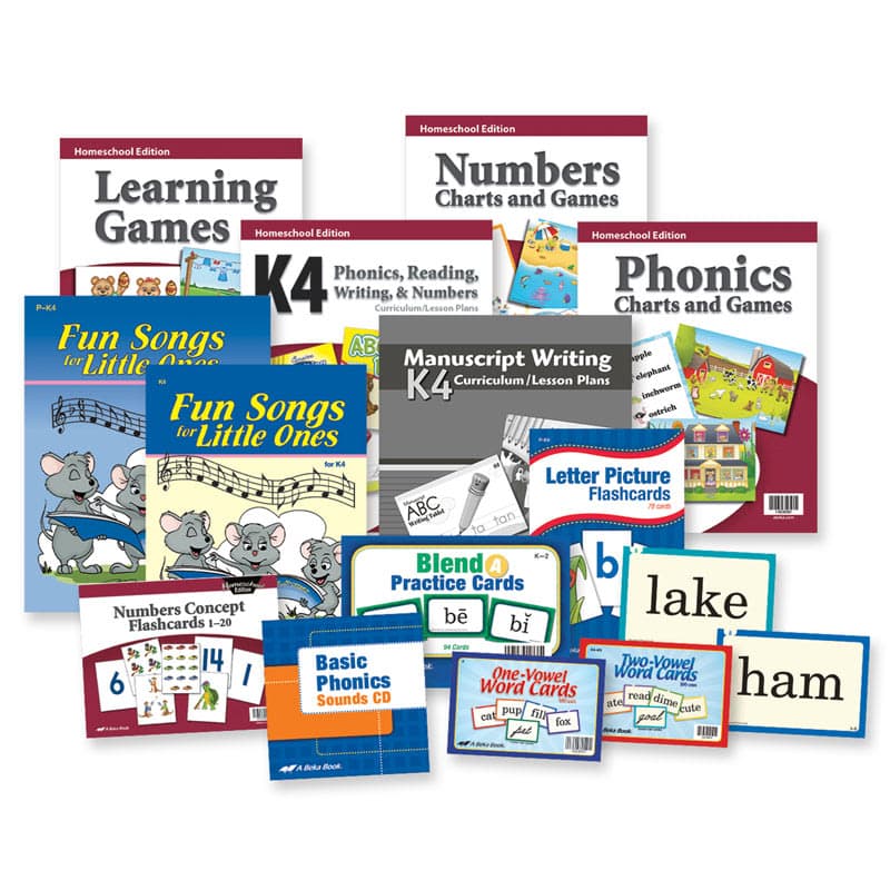 Abeka Complete Parent Kit K4 (Manuscript)