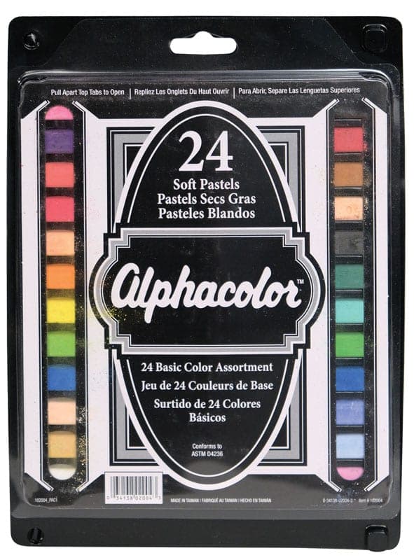 Alphacolor 24-pastel Set