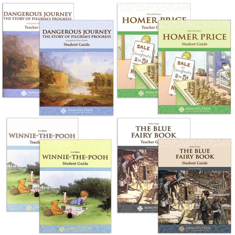 Memoria Press Literature Fourth Grade Guides Only