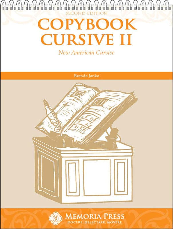Memoria Press Copybook Cursive Book 2 (2nd