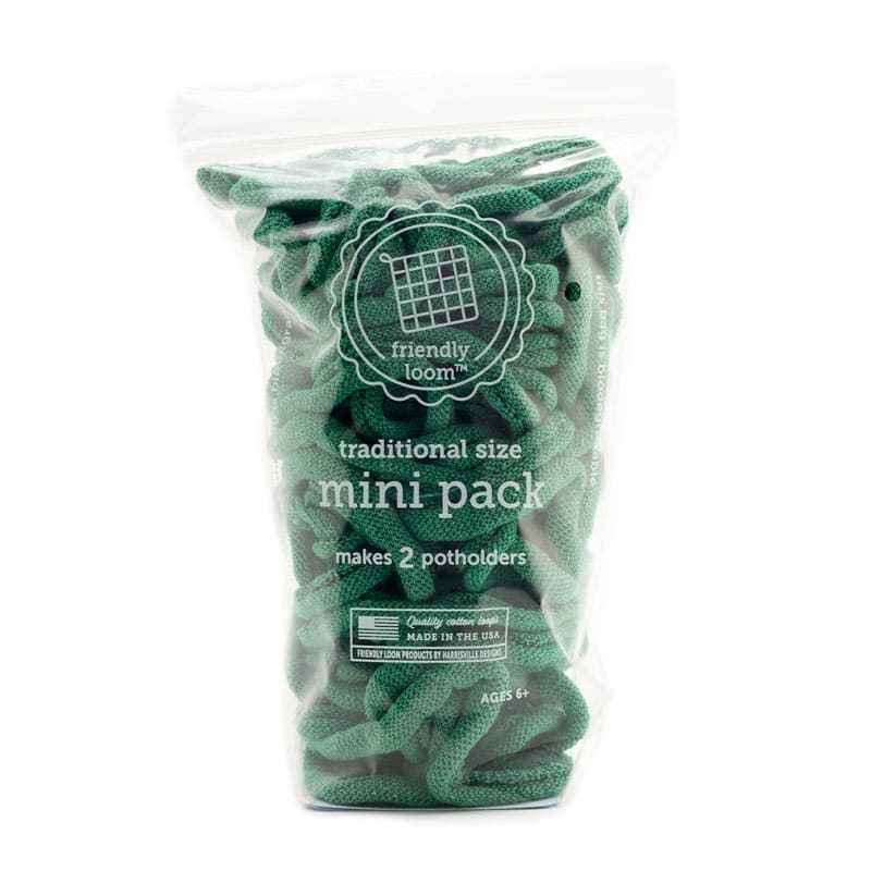 Mini Pack by Friendly Loom - Green (Traditional