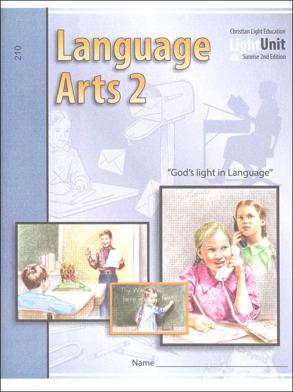 Christian Light Language Arts LightUnit 210