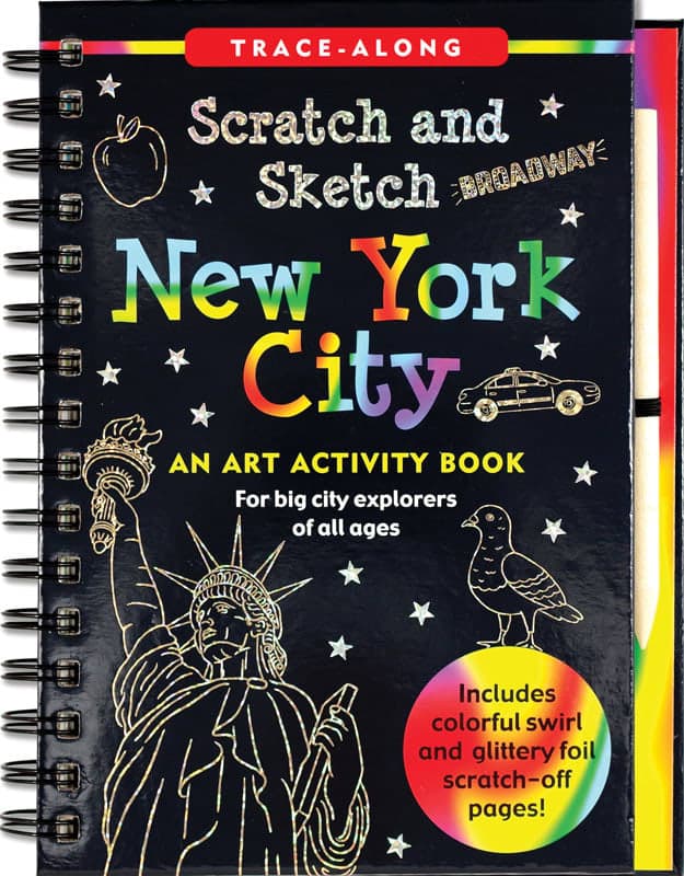 New York City Trace-Along Scratch and Sketch