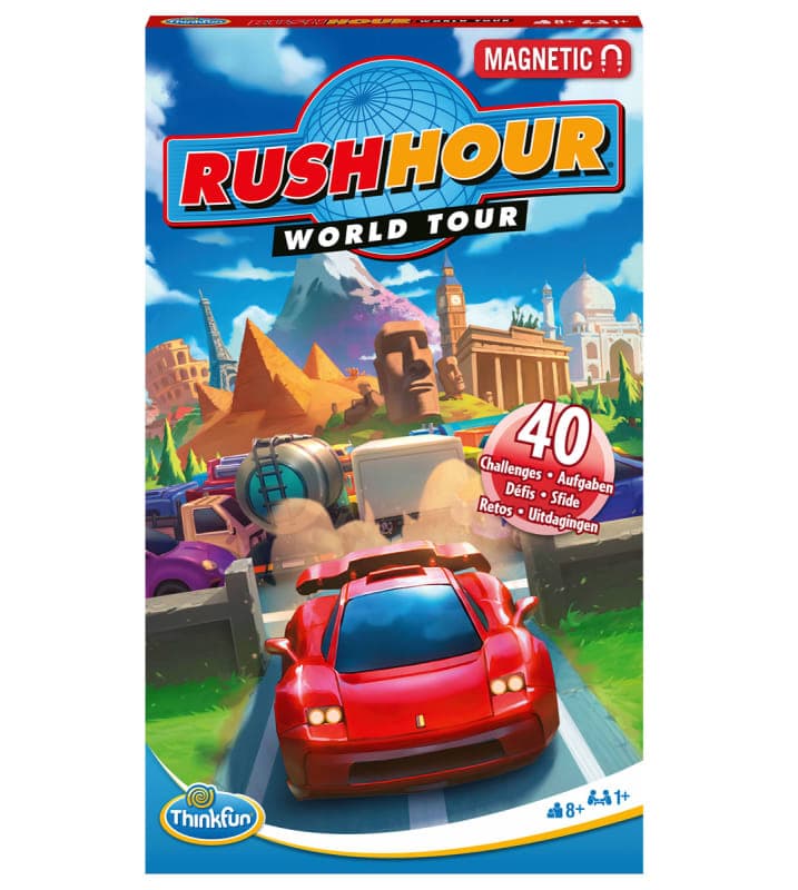 Ravensburger Rush Hour World Tour Magnetic Travel