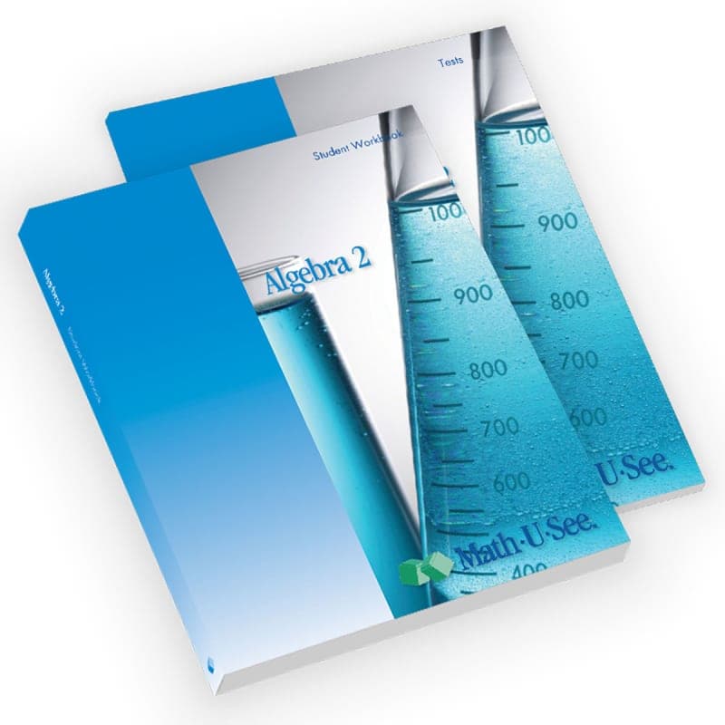 Math-U-See Algebra 2 Student Workbook and Tests