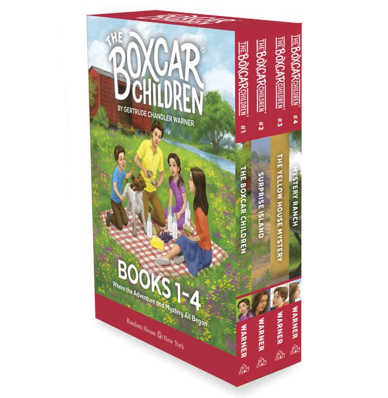 The Boxcar Children Books 1-4 Boxed Set