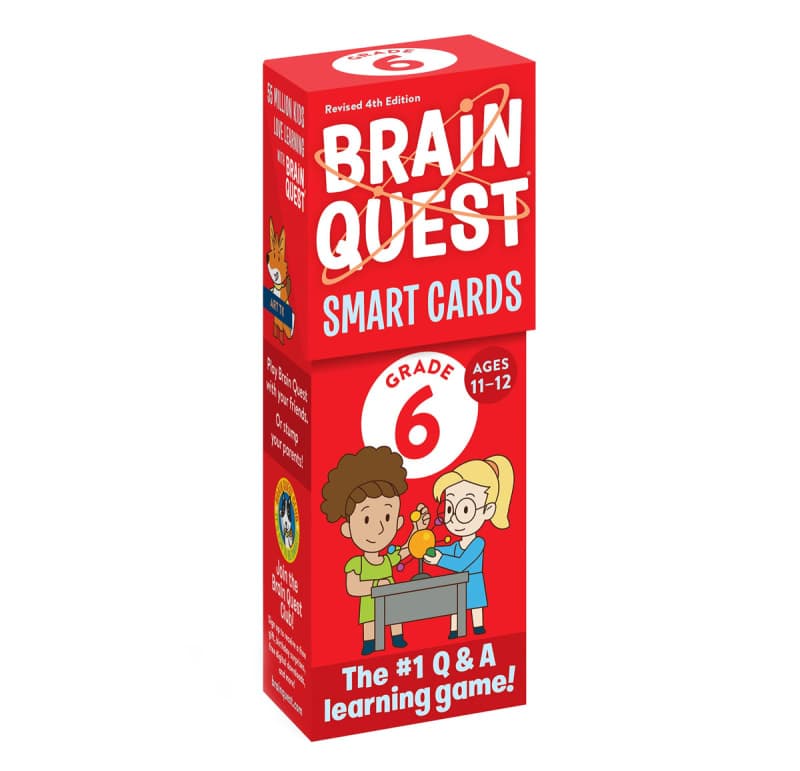 Brain Quest 6th Grade Smart Cards (Revised 4th