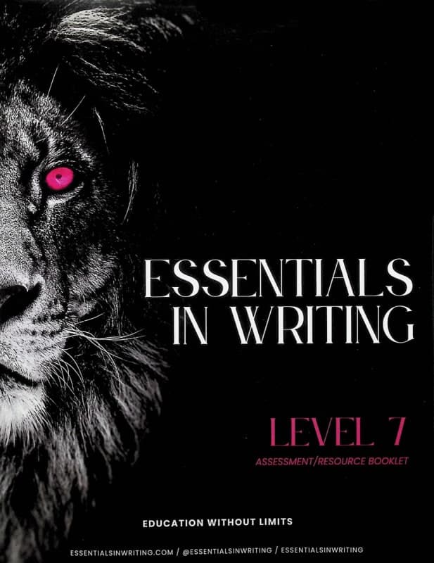 Essentials in Writing Level 7 Assessment/Resource