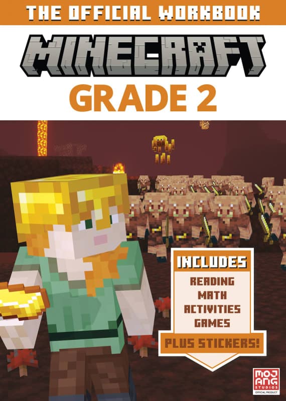 Official Minecraft Workbook: Grade 2