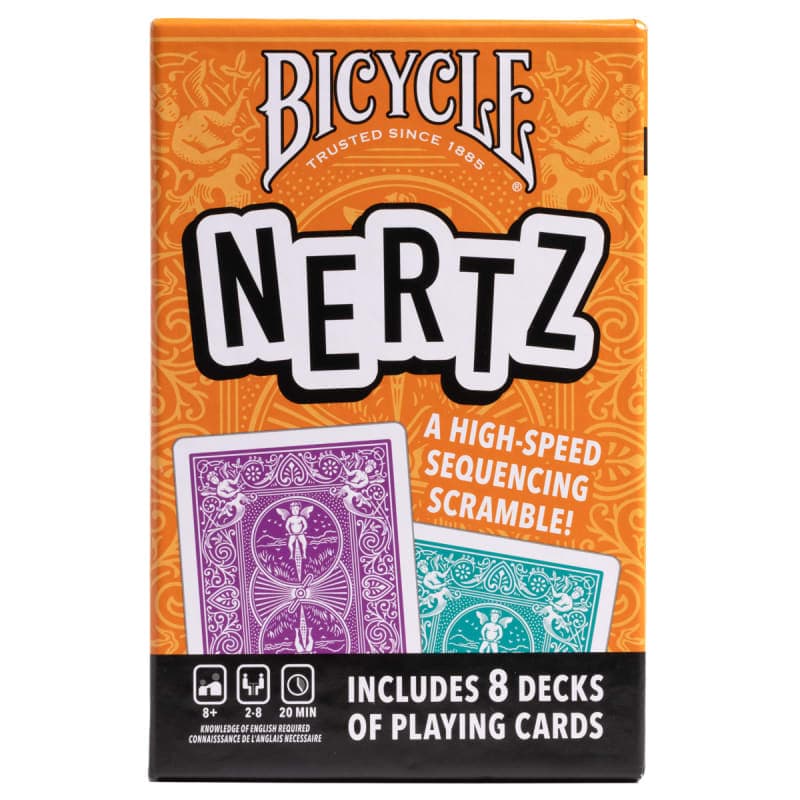Bicycle Nertz Playing Cards (8 Pack)