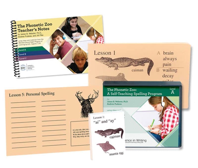 Phonetic Zoo Spelling Level A (Starter Set)