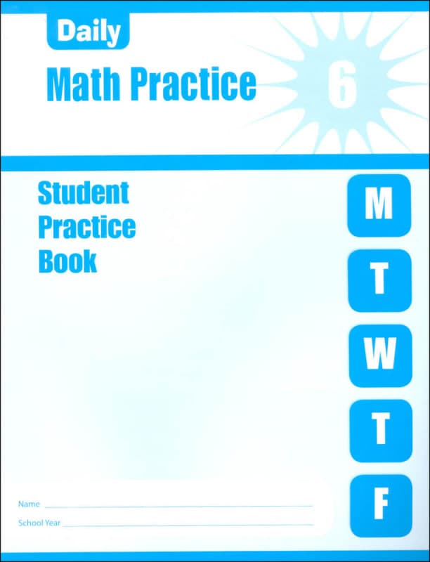 Daily Math Practice Grade 6 - Individual Student