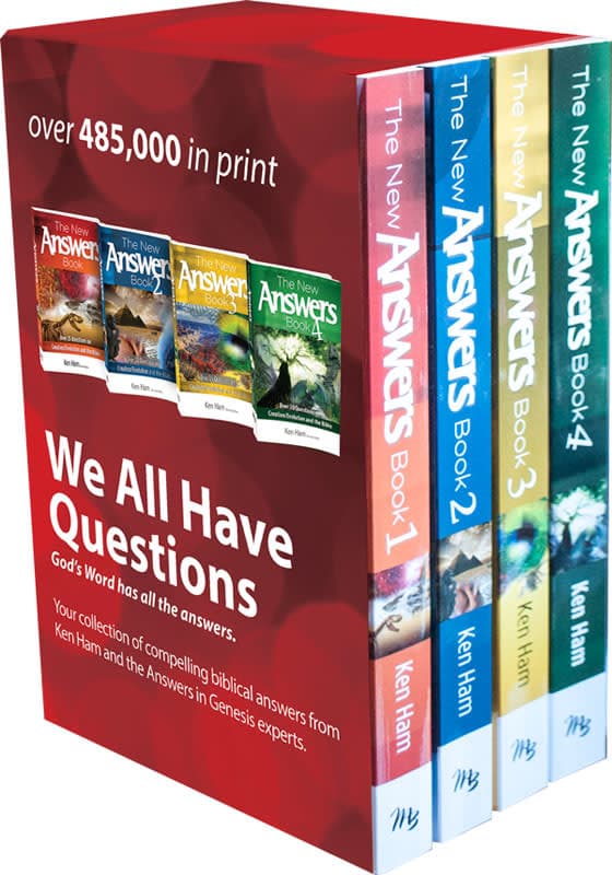 New Answers 4 Volume Book Box Set
