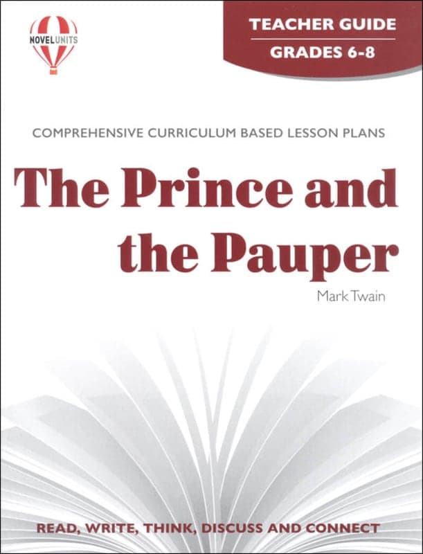 The Prince and the Pauper Novel Units Teacher