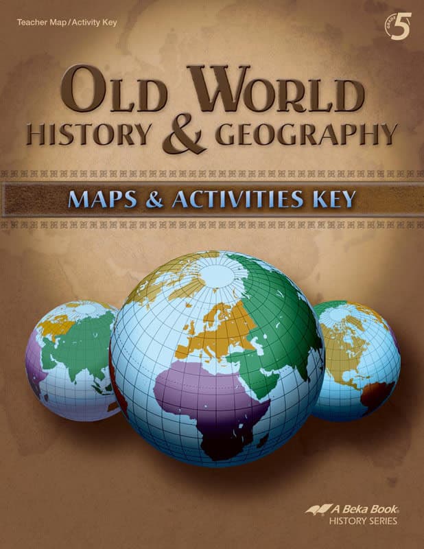 Abeka Old World History and Geography Maps &
