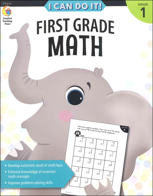 I Can Do It! First Grade Math