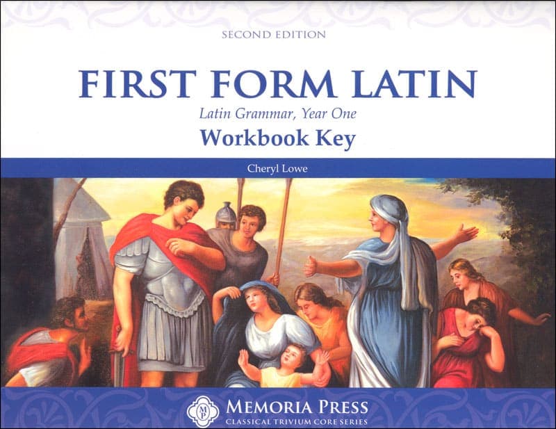 Memoria Press First Form Latin Workbook Key (2nd