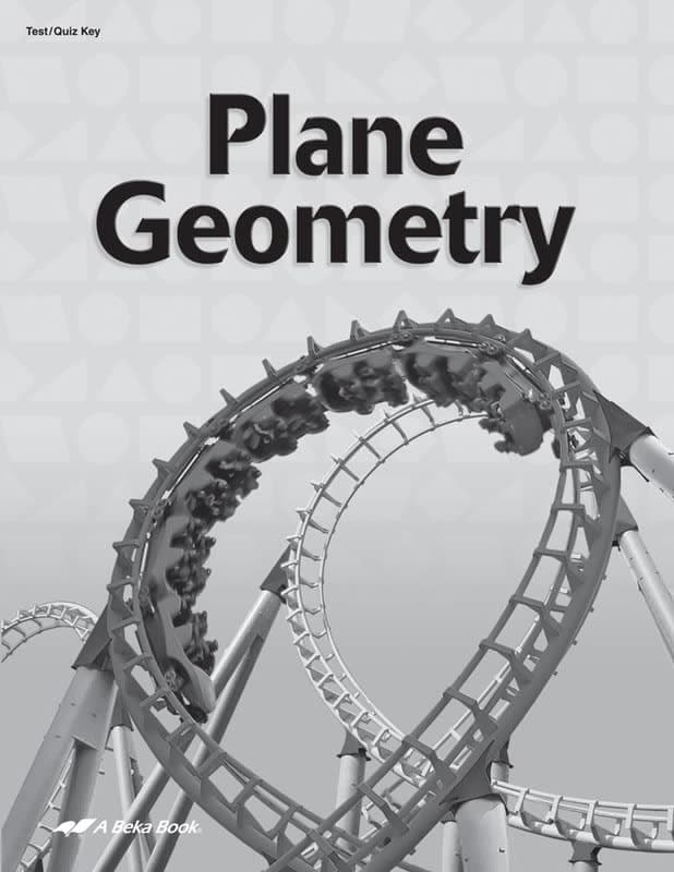 Abeka Plane Geometry Test and Quiz Key with