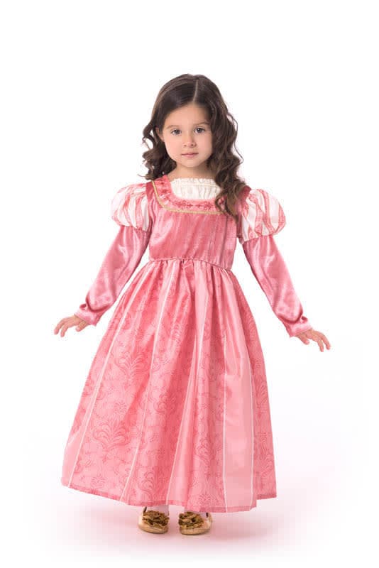 Little Adventures Coral Renaissance Dress, Size M