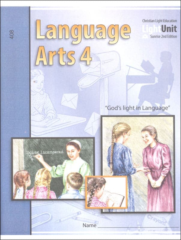 Christian Light Language Arts LightUnit 408