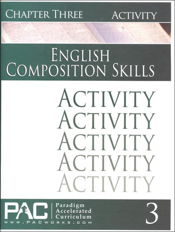 English II: Composition Skills Chapter 3