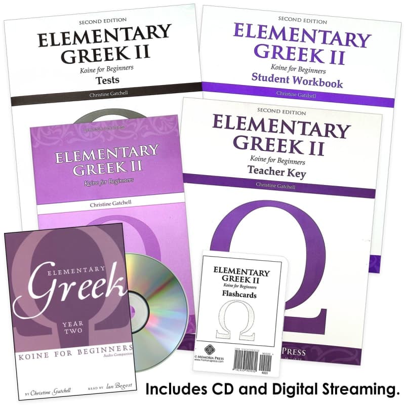 Memoria Press Elementary Greek Koine for