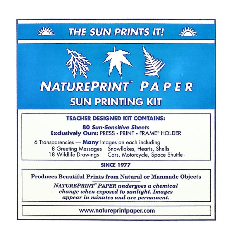 Natureprint Paper Group Fun Kit
