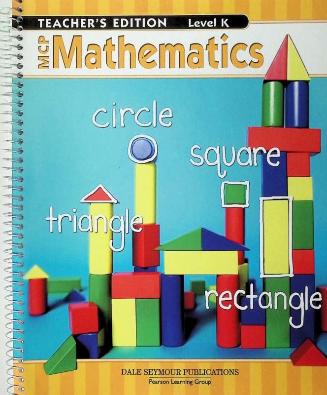 MCP Math Level K Teacher's Guide 2005
