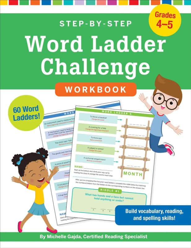 Step-by-Step Word Ladder Challenge Workbook