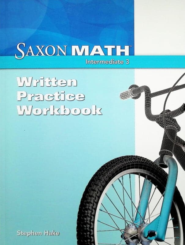 Saxon Math Intermediate 3 Written Practice