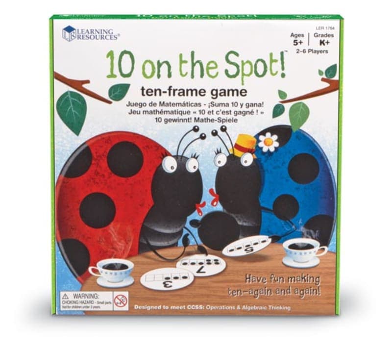 10 on the Spot! Ten-Frame Game